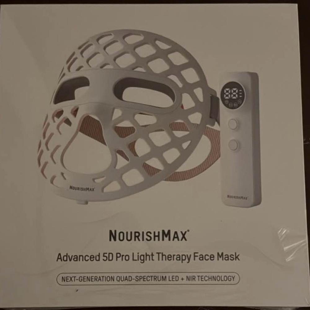 Advanced 5D Pro Light Therapy Face Mask - White